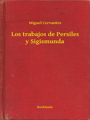 cover image of Los trabajos de Persiles y Sigismunda